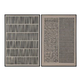 Cadre Home ESPRIT Moderne 80 x 3,5 x 80 cm (2 Unités) | Tienda24 - Global Online Shop Tienda24.eu