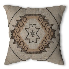 Coussin Home ESPRIT Noir Naturel 42 x 15 x 42 cm | Tienda24 - Global Online Shop Tienda24.eu