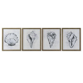 Quadro DKD Home Decor 99,5 x 3,5 x 99,5 cm Astratto Moderno (2 Unità) | Tienda24 - Global Online Shop Tienda24.eu