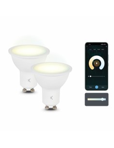 Lâmpada LED Dourado E27 6W 3,4 x 3,4 x 19 cm | Tienda24 Tienda24.eu