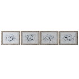 Bild Home ESPRIT abstrakt Moderne 100 x 3,5 x 100 cm (2 Stück) | Tienda24 - Global Online Shop Tienda24.eu