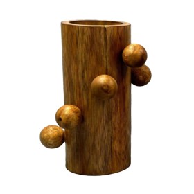 Vase DKD Home Decor abstrakt Weiß Harz Moderne (35 x 35 x 90 cm) | Tienda24 - Global Online Shop Tienda24.eu