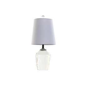 Desk lamp Home ESPRIT White Red Linen Metal 20 x 14 x 30 cm | Tienda24 - Global Online Shop Tienda24.eu