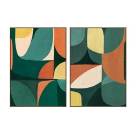 Leinwand DKD Home Decor 50 x 2,7 x 70 cm Papagei Moderne (2 Stück) | Tienda24 - Global Online Shop Tienda24.eu