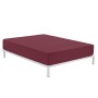 Drap housse Alexandra House Living Bordeaux 105 x 200 cm de Alexandra House Living, Draps et taies d'oreiller - Réf : D160039...