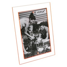 Photo frame Crystal Black Brown MDF Wood (17 x 22 x 3 cm) (6 Units) | Tienda24 - Global Online Shop Tienda24.eu