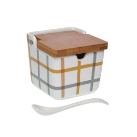 Açucareiro Versa Bistro Cerâmica 8,8 x 8,5 x 8,8 cm | Tienda24 - Global Online Shop Tienda24.eu