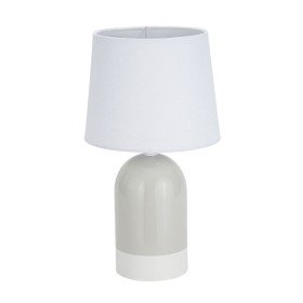 Tischlampe Home ESPRIT Weiß Grau Harz 35,5 x 35,5 x 79 cm | Tienda24 - Global Online Shop Tienda24.eu