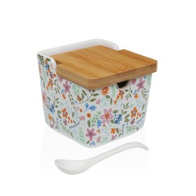 Portazucchero DKD Home Decor 28 x 10 x 13,5 cm Cristallo Naturale Trasparente 300 ml Vetro Borosilicato | Tienda24 - Global Online Shop Tienda24.eu