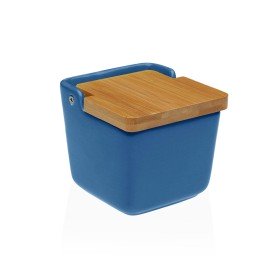 Salière avec couvercle Versa Céramique Dolomite 9 x 8 x 9 cm | Tienda24 - Global Online Shop Tienda24.eu