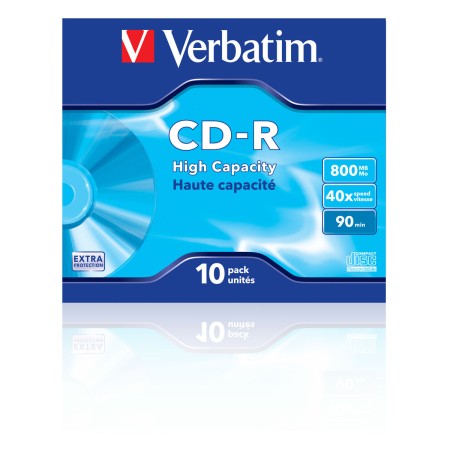 CD-R 800 Verbatim CD-R High Capacity 0,78 GB de Verbatim, Consommables de stockage - Réf : M0519687, Prix : 12,92 €, Remise : %