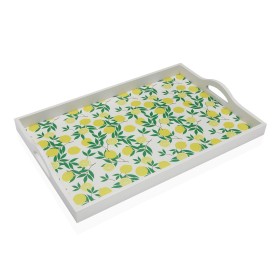 Plato de Postre Hojas Blanco Verde Ø 19 cm Porcelana (10 Unidades) | Tienda24 - Global Online Shop Tienda24.eu