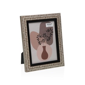 Photo frame Crystal Black Blue MDF Wood (6 Units) (3 x 27 x 22 cm) | Tienda24 - Global Online Shop Tienda24.eu