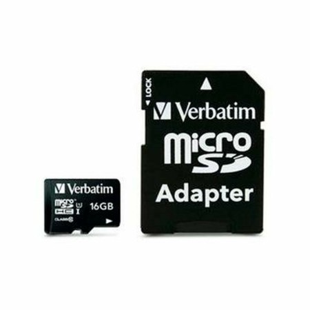 Carte Micro SD Verbatim Premium 16 GB | Tienda24 - Global Online Shop Tienda24.eu