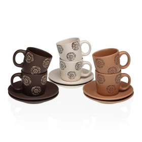 6 Piece Coffee Cup Set Versa Balbec Porcelain | Tienda24 - Global Online Shop Tienda24.eu