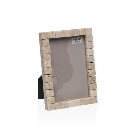 Photo frame White Light brown Wood Crystal 20 x 2 x 25 cm | Tienda24 - Global Online Shop Tienda24.eu