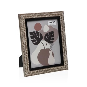 Portafoto Beige Madreperla 17 x 22 cm Legno MDF | Tienda24 - Global Online Shop Tienda24.eu