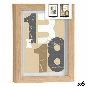 Photo frame Beige Cardboard 13 x 18 cm 19,3 X 1 X 24,3 CM | Tienda24 - Global Online Shop Tienda24.eu