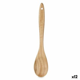 Ladle Natural Wood 7 x 35 x 2 cm (12 Units) by Kinvara, Serving spoons - Ref: S3629566, Price: 19,05 €, Discount: %