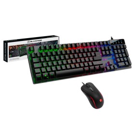 Keyboard with Gaming Mouse Ardistel BFX250 LED Black by Ardistel, Accessories - Ref: M0521203, Price: 25,31 €, Discount: %