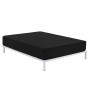 Lenzuolo con angoli Alexandra House Living Nero 150 x 190/200 cm di Alexandra House Living, Lenzuola e federe per cuscino - R...