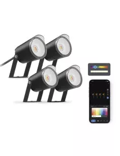 Solar Spotlight KSIX SmartLED | Tienda24 Tienda24.eu