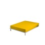 Sábana Bajera Alexandra House Living Mostaza 150 x 190/200 cm de Alexandra House Living, Sábanas y fundas de almohada - Ref: ...