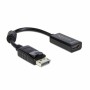 Adaptador DisplayPort a HDMI DELOCK Adaptador DisplayPort HDMI 13 cm Negro de DELOCK, Cables DisplayPort - Ref: S0200550, Pre...