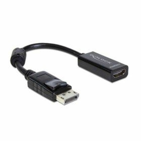 DisplayPort to HDMI Adapter DELOCK Adaptador DisplayPort  HDMI 13 cm Black DELOCK - 1