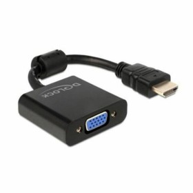 Adapter HDMI auf VGA DELOCK 65512 Schwarz von DELOCK, HDMI-Kabel - Ref: S0200564, Preis: 28,10 €, Rabatt: %