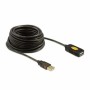 Cable alargador DELOCK 82446 USB 2.0 10 m de DELOCK, Cables de datos - Ref: S0200572, Precio: 22,25 €, Descuento: %