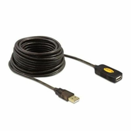 Cable alargador DELOCK 82446 USB 2.0 10 m | Tienda24 - Global Online Shop Tienda24.eu