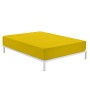 Sábana Bajera Alexandra House Living Mostaza 150 x 190/200 cm de Alexandra House Living, Sábanas y fundas de almohada - Ref: ...