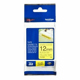 Ruban adhésif Brother TZES631 12 mm x 8 m Noir Jaune Laminé de Brother, Toners et encre pour imprimante - Réf : S0207510, Pri...