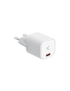 Wall Charger KSIX GaN White 45 W | Tienda24 Tienda24.eu