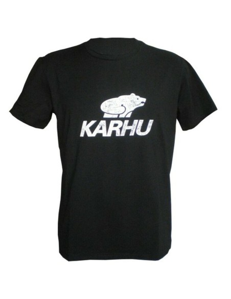 Camiseta de Manga Corta Hombre Karhu T-PROMO 1 Negro (Talla S) | Tienda24 Tienda24.eu