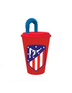 Bicchiere con Tappo Atlético Madrid Plastica da Atlético Madrid, Bicchieri da Long Drink - Ref: S2004037, Precio: €5.76, Desc...