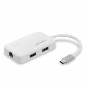 Adaptador USB para Ethernet Edimax EU-4308 USB 3.0 de Edimax, Cartões de rede - Ref: S0211888, Preço: 27,32 €, Desconto: %