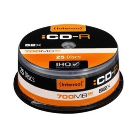 CD-R INTENSO 1001124 52x 700 MB (25 uds) de INTENSO, Consumibles de almacenamiento - Ref: S0212376, Precio: 11,02 €, Descuent...