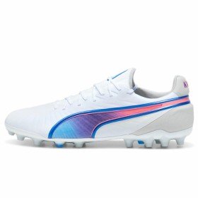 Botas de Fútbol Multitaco para Niños Puma Future 7 Play MG Blanco | Tienda24 - Global Online Shop Tienda24.eu