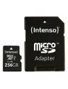 Carte Mémoire Micro SD avec Adaptateur INTENSO 3423492 256 GB Noir | Tienda24 Tienda24.eu