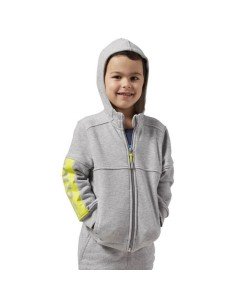 Children’s Hoodie Jordan Jumpman Sustainable White Black | Tienda24 Tienda24.eu