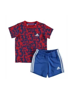 Conjunto de Desporto para Bebé Reebok B ES Inf SJ SS Azul | Tienda24 Tienda24.eu