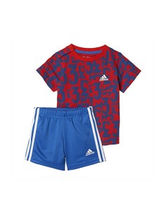 Sports Outfit for Baby Reebok B ES Inf SJ SS Blue | Tienda24 Tienda24.eu