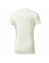 Camiseta de Manga Corta Mujer Reebok Training Split Tee Blanco | Tienda24 Tienda24.eu