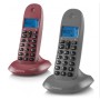 Téléphone Sans Fil Motorola C1002 (2 pcs) de Motorola, Téléphones fixes et résidentiels - Réf : S0220818, Prix : 43,35 €, Rem...