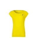 Maillot de Corps sans Manches pour Femme Asics Layering Top Femme Jaune | Tienda24 Tienda24.eu