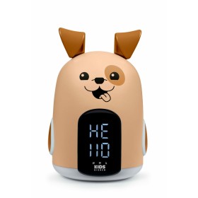 Alarm Clock Versa Franki Grey Plastic 4,4 x 14,5 x 13,7 cm | Tienda24 - Global Online Shop Tienda24.eu