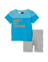 Ensemble de Sport pour Bébé Reebok B ES Inf SJ SS Bleu | Tienda24 Tienda24.eu