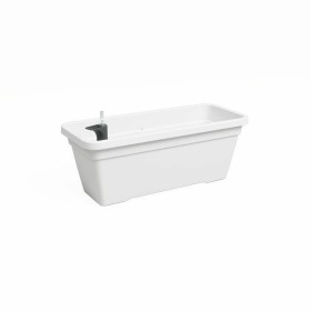 Maceta Autorriego Riviera Eva New Blanco Plástico Redonda Ø 46 cm | Tienda24 - Global Online Shop Tienda24.eu